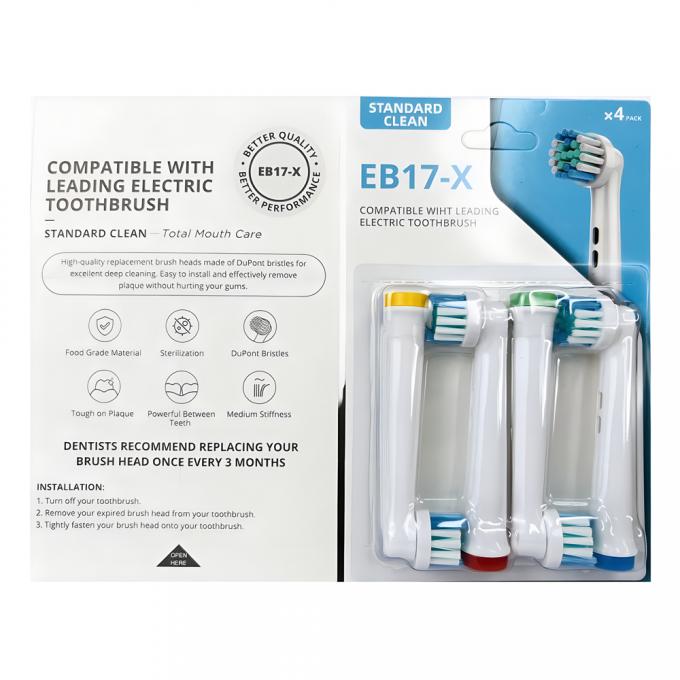 Oralchip Tête de brosse à dents électrique Remplacement de Tête de brosse à dents en stock 6