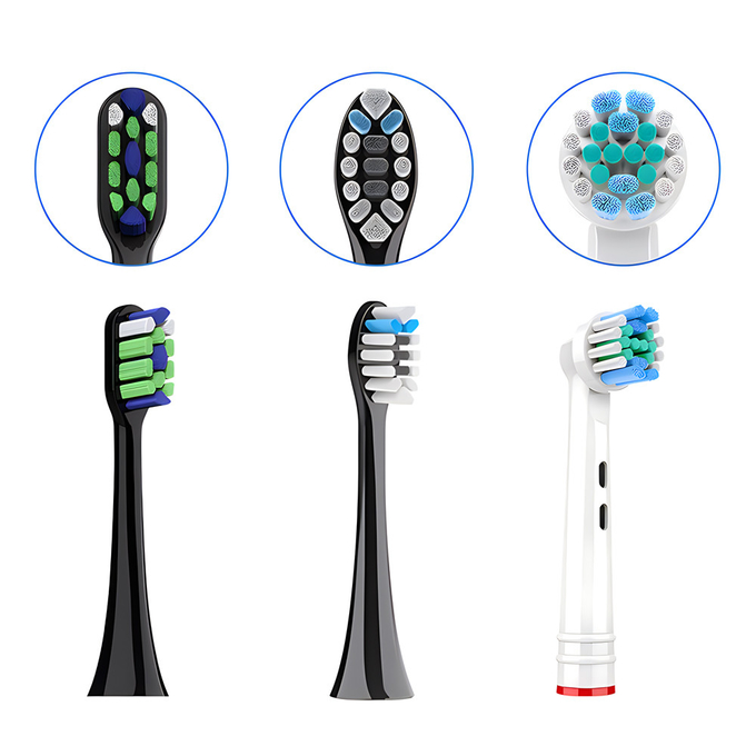 Oralchip Tête de brosse à dents électrique Remplacement de Tête de brosse à dents en stock 12