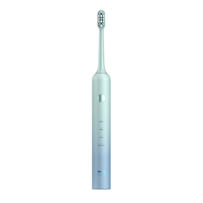 4 modes Sonic Waterproof Electric Toothbrush 3.7V rechargeable avec les poils mous 3
